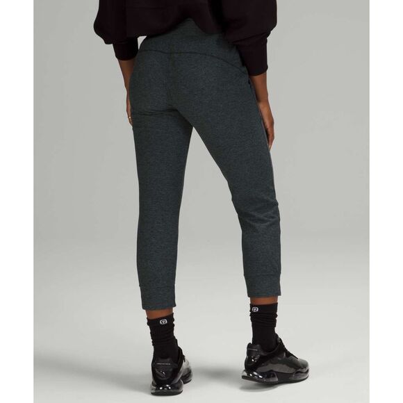 Lululemon Ready to Rulu Jogger Crop Heathered Tidewater Teal / Black - Picture 3 of 8